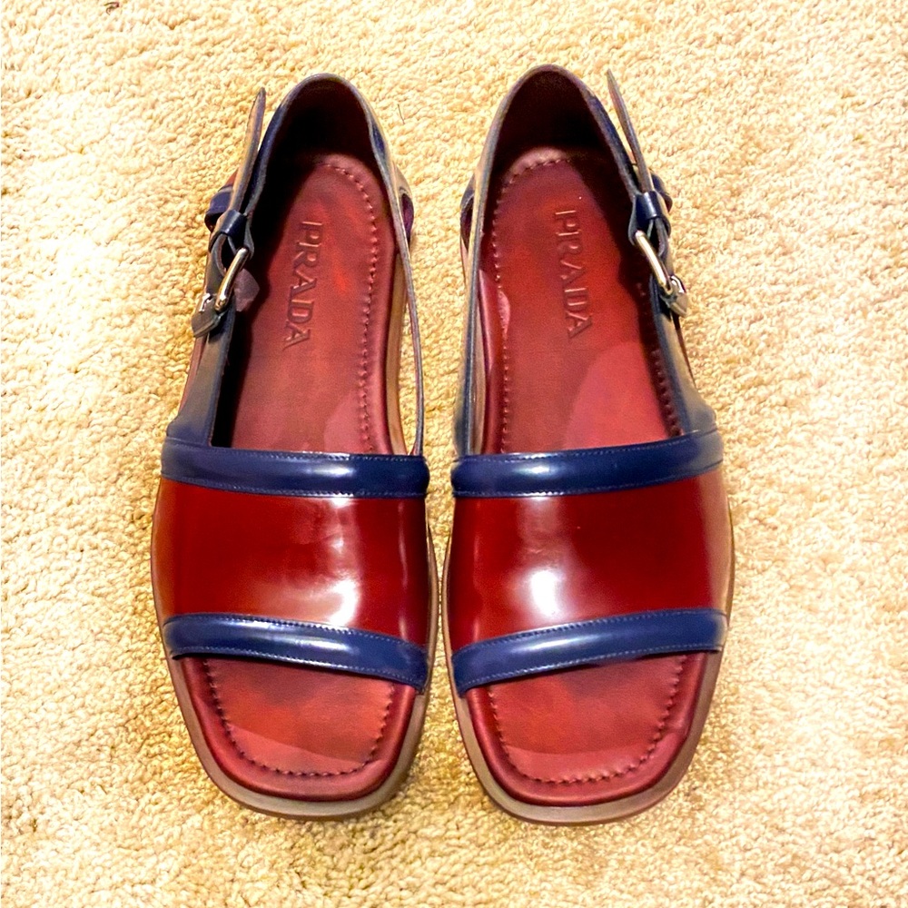Prada sandals from Runway
